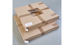 Traka za pokrivanje samoljepiva bijela tvrdi PVC - 50m